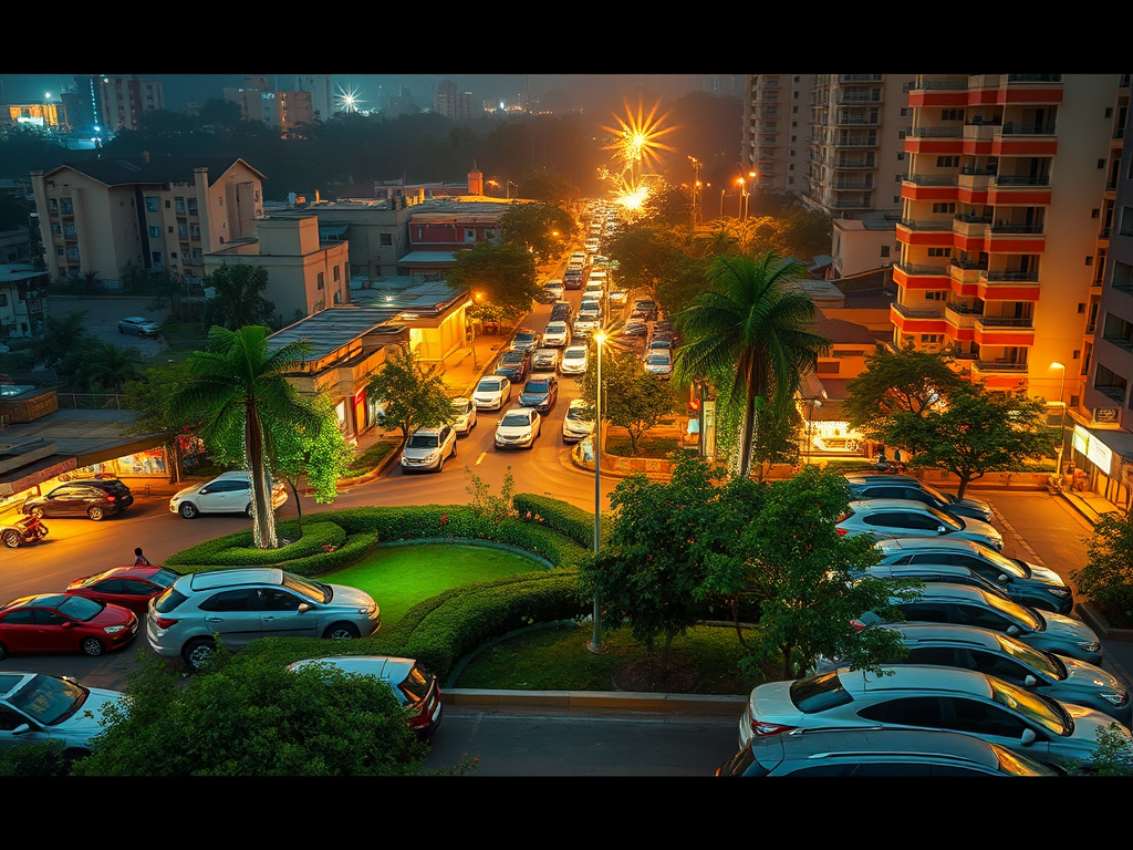 The 95% Parked Problem in Chandigarh: Transitions from Idle Chaos to Smart Mobility